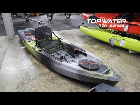 NEW Old Town Topwater 120 Fishing Kayak - Overview of Features
