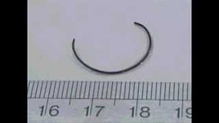 Two-way shape memory effect in a NiTi wire