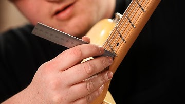 How to Adjust Bass Bridge Saddle Height | Guitar Setup