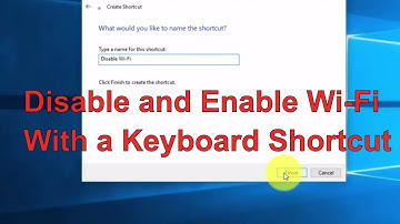 How to Turn Wi Fi On or Off With a Keyboard or Desktop Shortcut in Windows 10