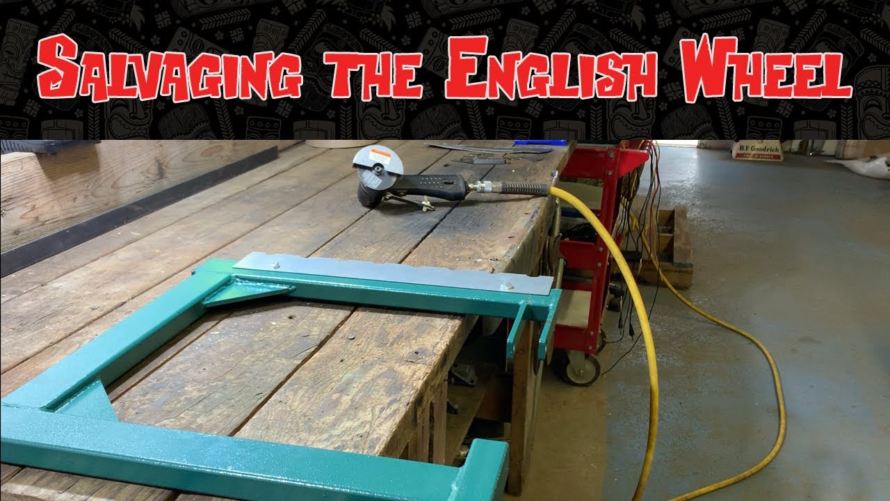 Trying to salvage our Perfectly Shitty English Wheel YouTube