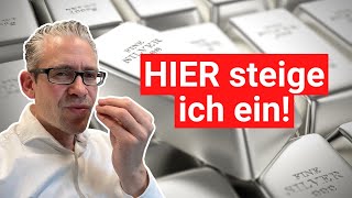 Silberpreis Update - Kaufniveau in Sicht?