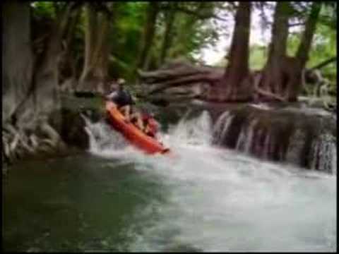 IBC Fathers and Sons Canoe Trip - Waterfall