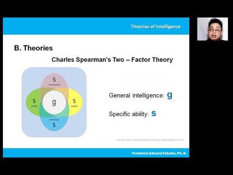 Lecture on Theories of Intelligence