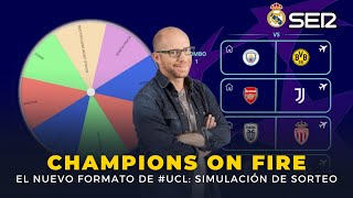 🔮🏆 ¡Simulación de un sorteo de la Champions League con el nuevo formato de la competición!