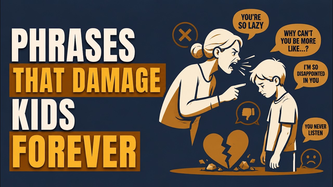 8 Things Parents Say That Damage Their Kids For Life