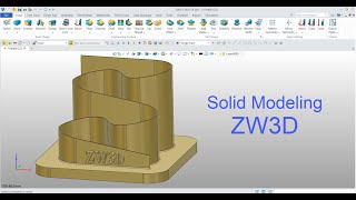 ZW3D Exercise 49 - Solid Modeling