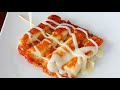 Grilled Cheese & Rice Cake Skewers (Cheese-tteok-kkochi: 치즈떡꼬치)