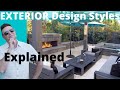 Most Popular EXTERIOR Design Styles EXPLAINED