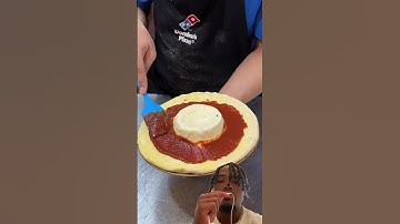 Thumbnail of DOMINOS VOLCANO PIZZA #youtubeshorts #shorts #pizza #dominos