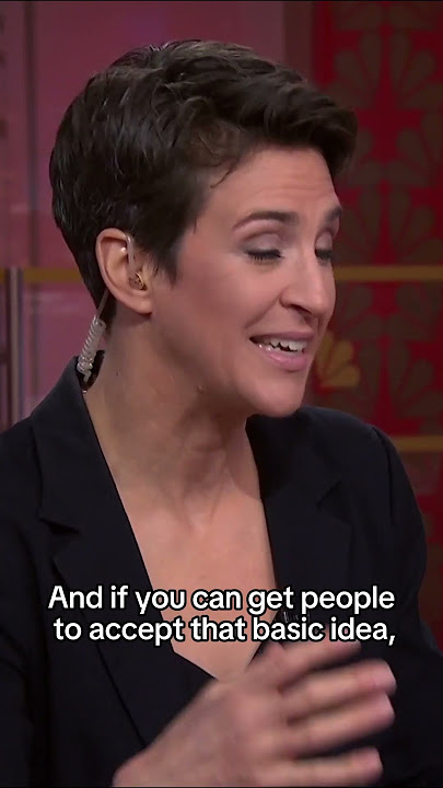 Rachel Maddow: Democracy is a 'clear choice' on the table in this election