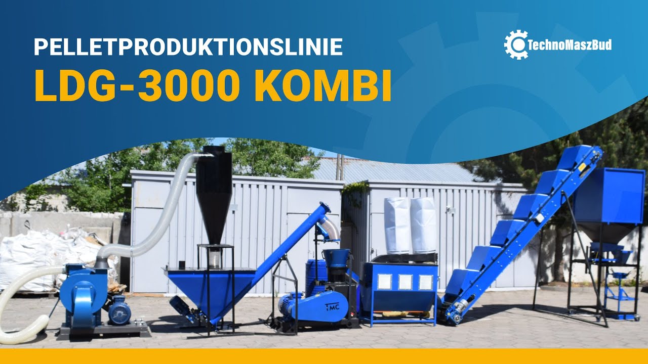 Pellet-Produktionslinie mit Stroh | Vollständiger Pelletierzyklus