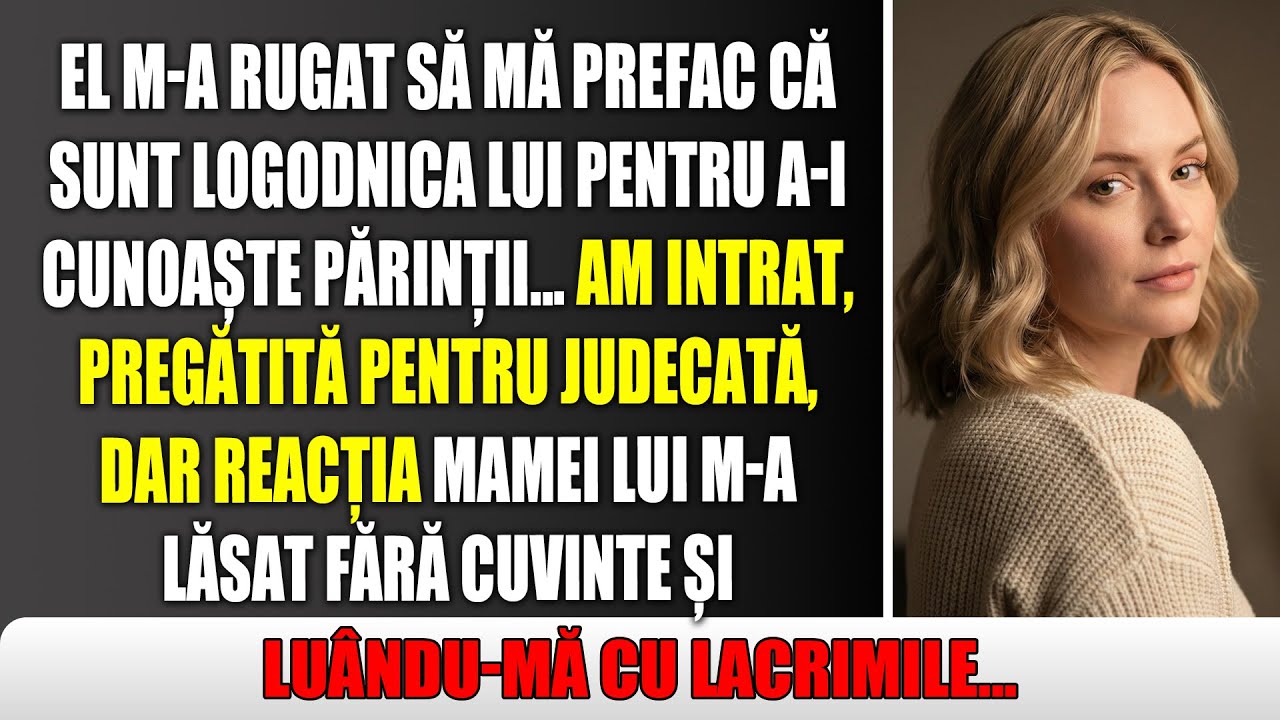 O mică rugăminte — Prefă-te că ești logodnica lui — Dar finalul m-a adus la lacrimi...