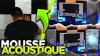 J'INSTALLE DES MOUSSES ACOUSTIQUES DANS LA GAMING ROOM !! 