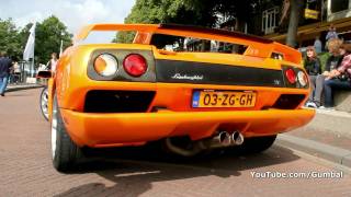 Lamborghini Diablo VT 6.0 V12 w/ Quicksilver exhaust - Acceleration sound!!