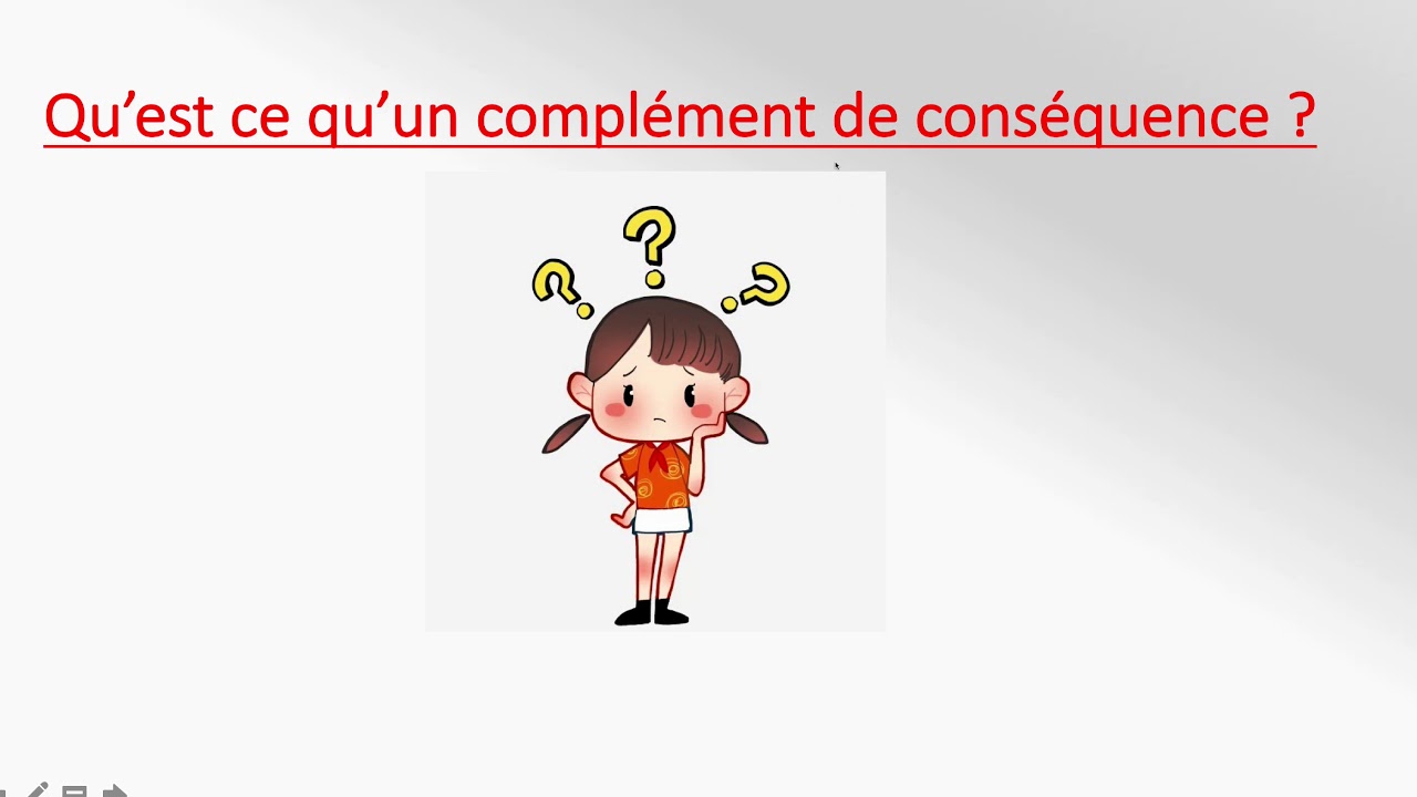 Le complément de cause et de conséquence