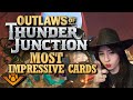 Top 15 most impressive cards from outlaws of thunder junction mtg mini set review