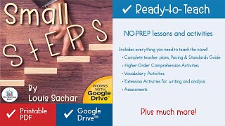 Small Steps by Louis Sachar - Teacher's Guide: 9780385733151