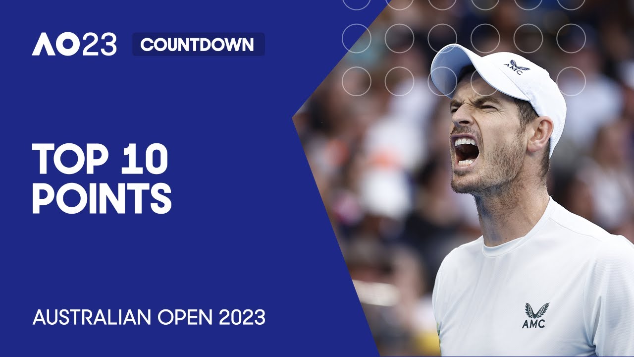 Top 10 Points Australian Open 2023