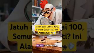Jatuh dari Lantai 100, Semut Gak Mati? Ini Alasannya! 🐜💨