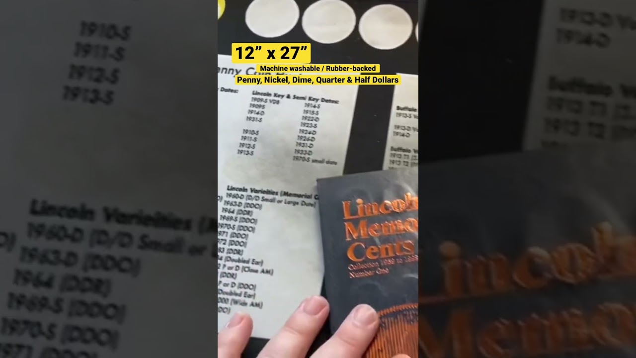 Largest Coin Roll Hunting Mat !!!