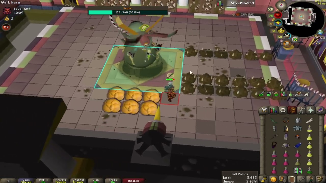 OSRS TOA - Ironman 400 Invocation - (NO FANG, NO KERIS, NO TBOW, NO SHADOW)