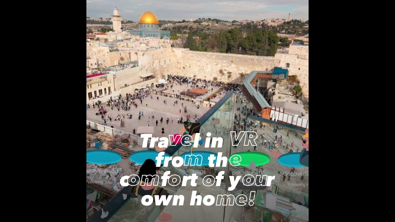 Tour the Holy Land from home using VR