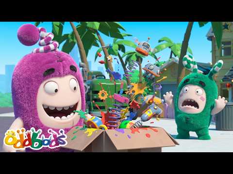 Oddbods Gift Unboxing! 🎁| Funny Adventures | Oddbods Kids Cartoons