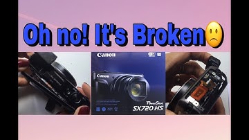 How I fixed my broken Canon Camera // Let’s see if it still works