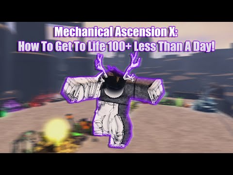 Mechanical Ascension X 100 Life Setup Hows To Get 30 Second Rebirths Code Youtube - all codes for roblox mechanican ascension roblox free