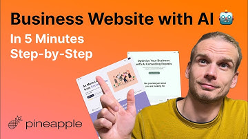 How to create a Website for your Business with AI - Step By Step