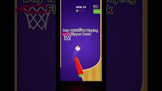 Day 16/365 of Playing Flipper Dunk #games #gameplay #fun #game #gaming screenshot 4