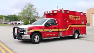 Brevard County Fire and Rescue, Rescue 80 responding to a medical emergency