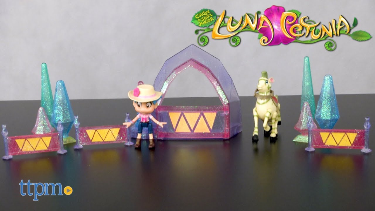 Luna Petunia Crystal Castle Stables Playset from Funrise