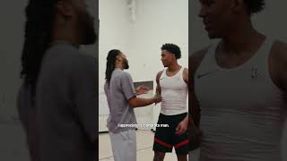 When Caleb & Dailyn met D-Rose 🥹❤️ #chicagobulls #nba #derrickrose
