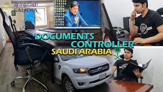 Documents Controller work in Saudi Arab | Data Entry work in SaudiArabia | @documentController