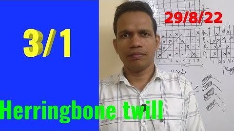 herringbone twill, twill derivatives#twillweave#textiletechnology#textiledesign