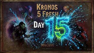 Kronos 5 Vanilla WoW 1.12 Fresh Private Server Launch Day 15 Priest lvling World of Warcraft