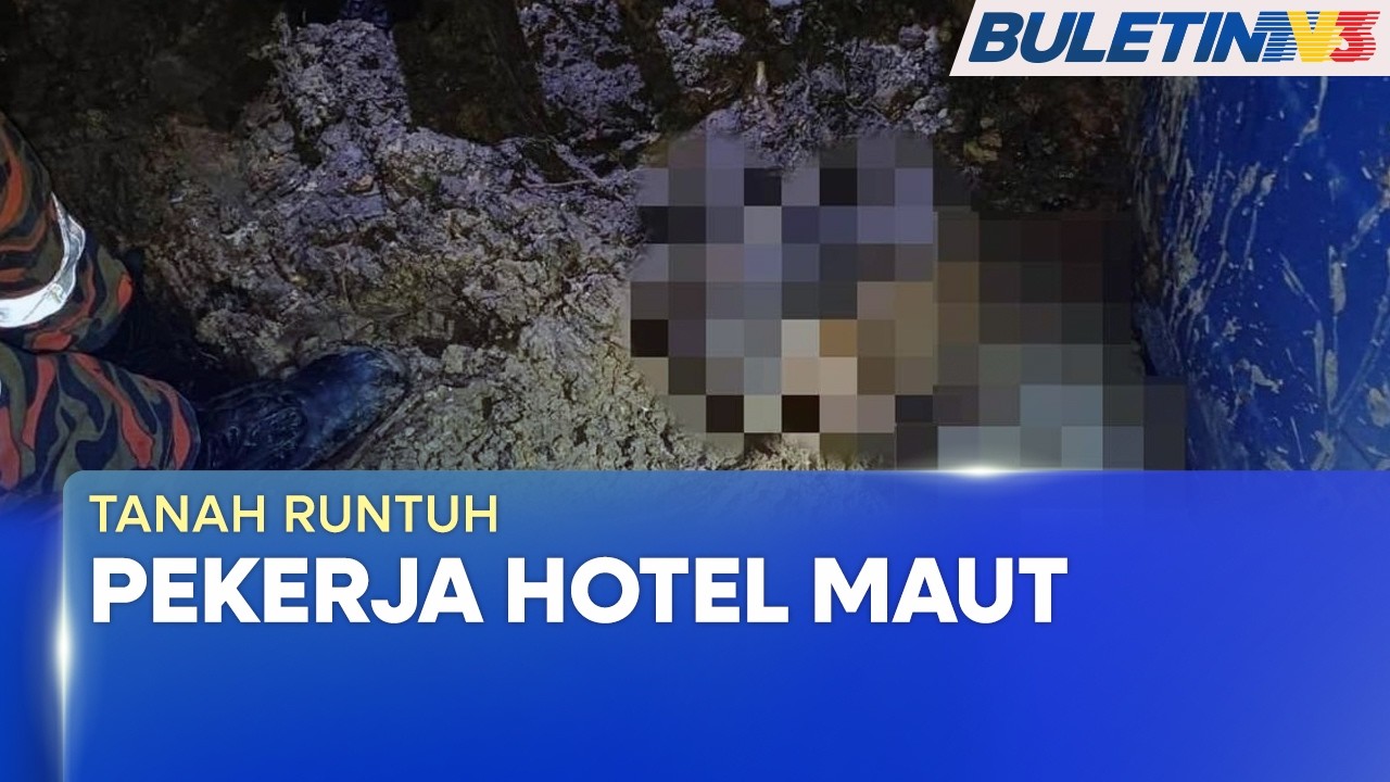 TANAH RUNTUH | Tiga Blok Bangunan Ditutup, Diisytihar Kawasan Bencana (BU)