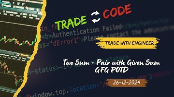 Two Sum - Pair with Given Sum | GFG POTD |Java