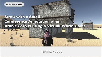 Stroll with a Scroll - Coreference Annotation of an Arabic Corpus using a Virtual World Game