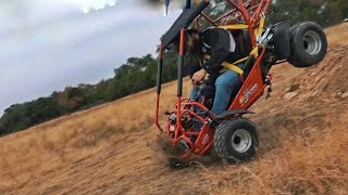 380lb Man Crashes A Gokart!!!