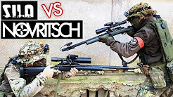 NOVRITSCH vs. SILO ENTERTAINMENT | 1v1 Airsoft Sniper Duel | Part #1