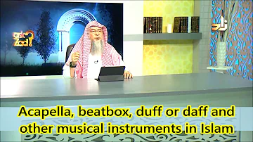 Is vocal music allowed in Islam?