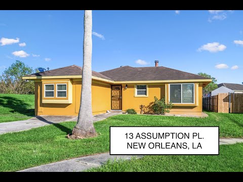 13 Assumption Pl, New Orleans, LA home video tour