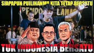 APAPUN ITU KITA TETAP BERSATU!! Tuk Indonesia Bersatu - Tri Suaka (Live Ngamen)