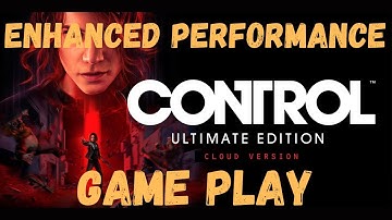 No Stutters in Enhanced Performance Mode | Control Cloud Version Nintendo Switch - Game Play