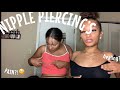 NIPPLE PIERCING EXPERIENCE + TIPS & ADVICE.(VID.INCLUDED)