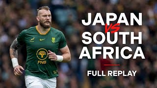 Japan vs South Africa | FULL MATCH REPLAY