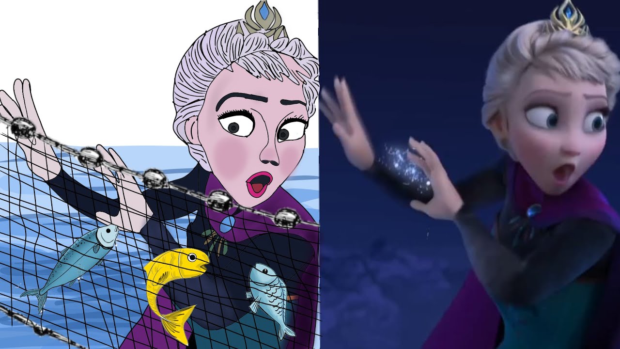 Let It Go Frozen Funny Drawing Meme Frozen Elsa Cartoon Drawing Maxresdefault